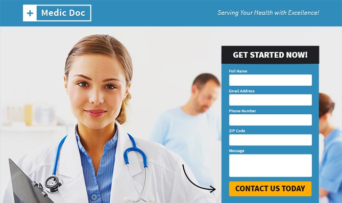Responsive Landing Page Design Service WordPress Web Sol Xpert