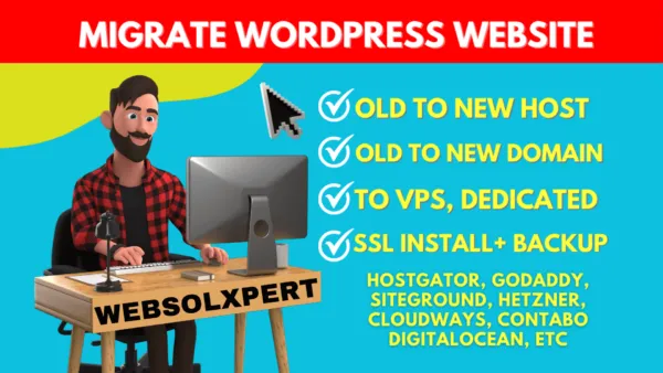 Web Sol Xpert | Top Rated Digital Consultancy WordPress WooCommerce Move, Copy, Migrate Website Shared Hosting, VPS, Dedicated Server, SiteGround, HostGator, GoDaddy, SiteGround, A2Hosting Etc Web Sol Xpert